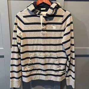 Men’s Abercrombie Hooded LS Shirt - small